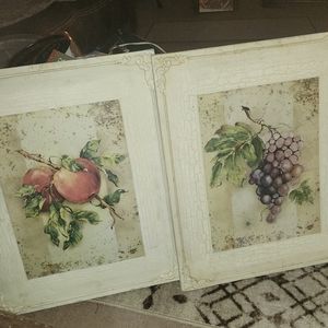 Canvas fruit pictures